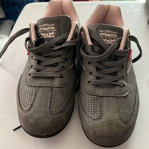 Levi Strauss gray and pink women’s shoes size 10 US size 10